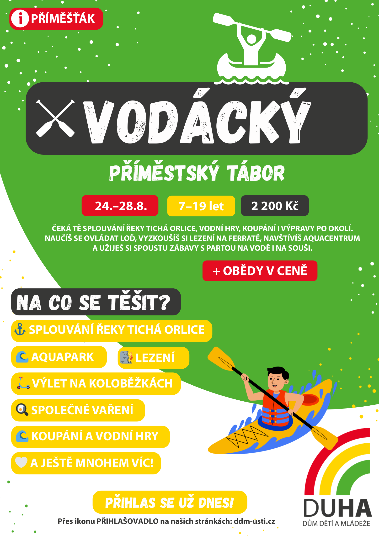 vodácký tábor